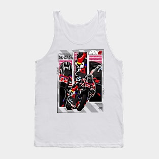 MaverickTopgun-BlackFonts Tank Top